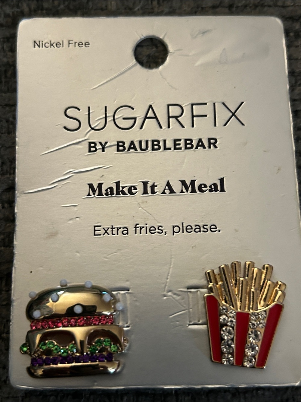 SUGARFIX By Baublebar Make It A Meal Earrings 🍔New burger fries